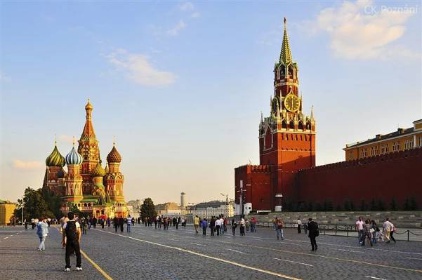 Moskva - Kreml, Rudé náměstí a chrám Vasilije Blaženého