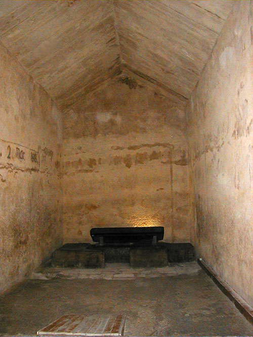 Chufuova pohřební komnata - je tu jen prázdný sarkofág.