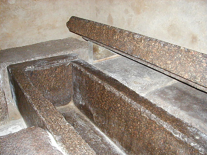 Chufuova pyramida obsahuje jen prázdný sarkofág
