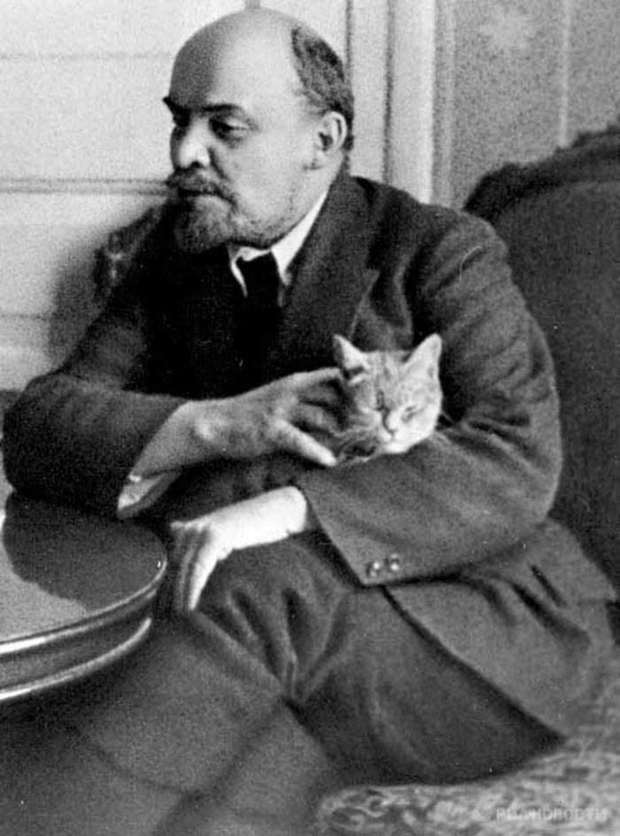 Žeby i Lenin měl svou kočku?<br>To snad ne!